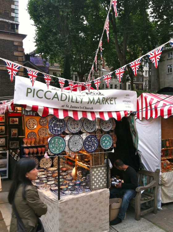 Picadilly Market - streets of London